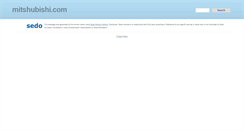 Desktop Screenshot of mitshubishi.com